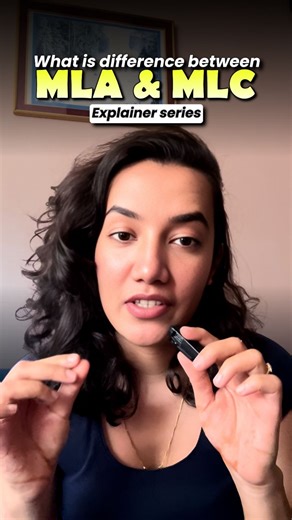 Damni Bansode on Instagram: "Confused between MLAs and MLCs? Here’s the easiest breakdown of how MLCs are elected in India. From MLAs to local bodies, graduates to teachers ,everyone plays a part. For more clear political explainers, follow the page! #politics #indianpolitics #upscaspirants"