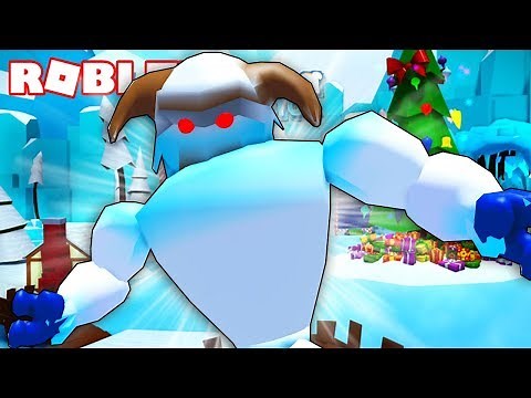 GRAN ACTUALIZACION EN SNOWMAN SIMULATOR CON BOSSES! ⛄ Roblox