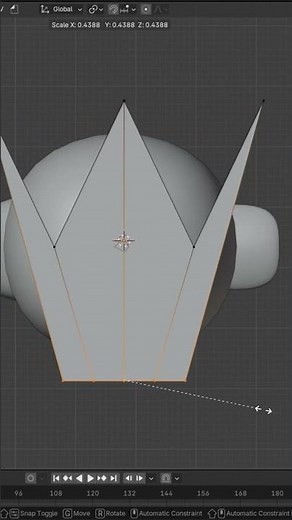 How to Model a CUTE Duck in Blender 🦆 #blender3d #shorts
