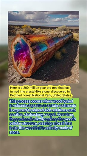 The Incredible Process That Turned Trees Into Stone Fossils