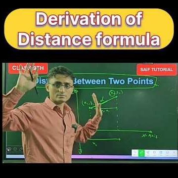 Distance between two point class 9th | chapter 1