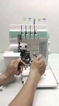 What to do if oil leaks into the body of a home overlock sewing machine?