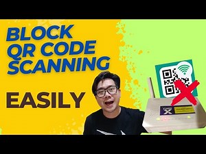 HOW TO BLOCK SCAN QR CODE ON WIFI 2024