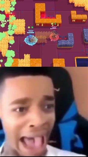 Shelly With Super + 11 Cubes In The Bush 😭💀 #BrawlStars #Shorts