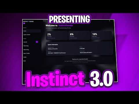 THE ONLY ONE-CLICK OPTIMIZATION YOU´ll EVER NEED! 📈 (Instinct Tweaks 3.0)