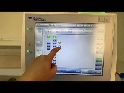 How to set up KT/V in Fresenius