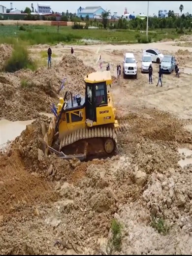 💥 Crushing the Ground! Super Power Bulldozer in Heavy Backfilling Operation! | Bulldozer Excavator