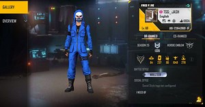 TSG Jash’s UID number, monthly income, Free Fire stats and more