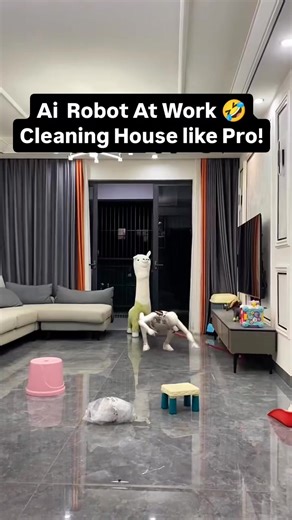 Just witnessed the ultimate multitasking machine in action! 勞 This AI robot is taking over the cleaning, cooking, farm work AND construction work game.  It's like having a personal assistant with superpowers.  Who needs human help when you have technology like this? #AIgoals #robotrevolution #techsavvy #futureisnow 烙 | Home Decor Style | Facebook