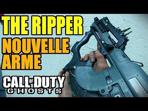 COD GHOSTS : "THE RIPPER" Gameplay | NOUVELLE ARME | DLC "Devastation"