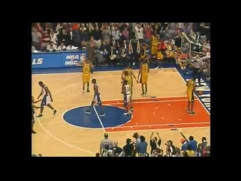 Greatest Moments in NBA History - Larry Johnson 4 Point Play vs Pacer
