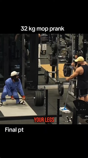 Anatoly's Hilarious Gym Prank with a Mop