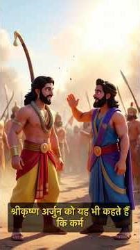 अर्जुन का आत्मसंगर्श #ai #cartoon #aivideo #kids #viral #aianimation #aikids #aikidsvideo