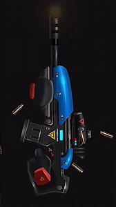 Futuristic Assault Rifle Gun Sound Effect