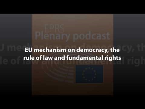 EU mechanism on democracy, the rule of law and fundamental rights [Plenary Podcast]