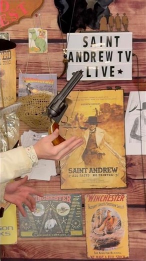 The Gun Spinning Challenge #wildwest #cowboys #rdr2 #gunspinning #gunslinger #trickshots #colt45