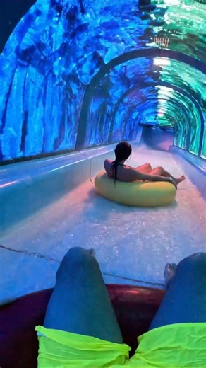 Crazy River Water Slide | Avenida Therme Germany 🇩🇪 | POV
