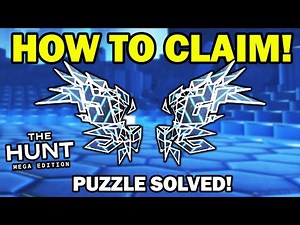 THE HUNT: PUZZLE ITEM!! (Node Armor Pauldrons) | The Hunt Mega Edition ROBLOX