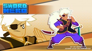 Cartoon - Sword Hero by CartoonCoffee