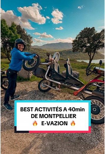Randonnée Insolite au Lac du Salagou avec E-VAZION