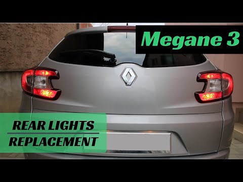 Rear lights replacement - Renault MEGANE 3 Grandtour