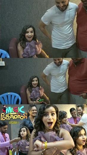 Sivaangi-ய தொட்டது யாரு 😳🔥 Magic Show in CWC set