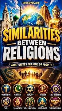 The Surprising Similarities Between the World's Religions #religion #comparativereligion