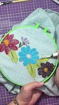 Russian Stitch Embroidery #step by step #embroidery for beginners #embroidery #hand embroidery