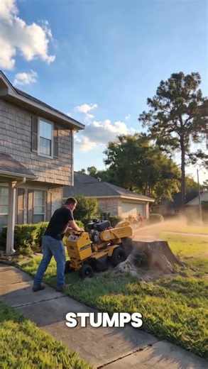🪵 Professional Stump Grinding Done Right