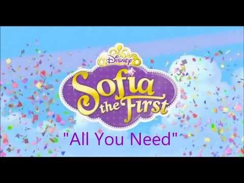 "All you need" Sofia the 1st-Lyrics