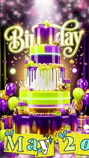 MAY 20 BIRTHDAY SONG ✨ Candles, Smiles & Beautiful Memories
