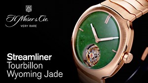 1.3K views · 115 reactions | Giving the Streamliner Tourbillon in red gold a lapidary edge with the green magic of Wyoming Jade. https://www.h-moser.com/product/streamliner-tourbillon-6804-0406/?utm_source=facebook&utm_medium=post&utm_campaign=streamliner+tourbillon&utm_content=product+page | H. Moser & Cie. | Facebook