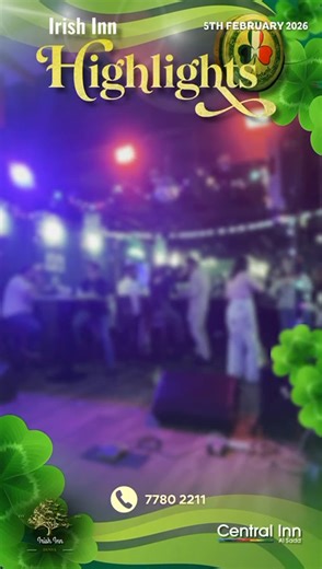 Doha, meet your new favorite crew! 🇮🇪🥁 We are buzzing to officially introduce Split the G, the latest talent to take over the Irish Inn stage. From Cormac and Jamie’s vocals to Lorcan on the whistle and Andrew on the beats, these guys are here to bring the ultimate live music experience. Last week’s vibes were just the beginning! 🚀✨ 📍 Irish Inn, Central Inn Al Sadd 📞 7780 2211 #IrishInnDoha #SplitTheG #NewTalent #DohaLiveMusic #IrishPub #LiveBandNight | IrishInn Al Sadd Doha