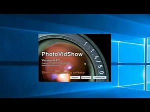 PhotoVidShow tutorial #1 Installing and Registering and creating your first DVD