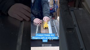 Using the Microjig pushblocks to keep my fingers away from saw blades #workshop #woodworking #diy