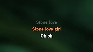 Karaoke Stone Love - Kool and the Gang - CDG, MP4, KFN - Karaoke Version