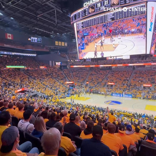 GPII for THREE. Chase Center is LOUD | Chase Center