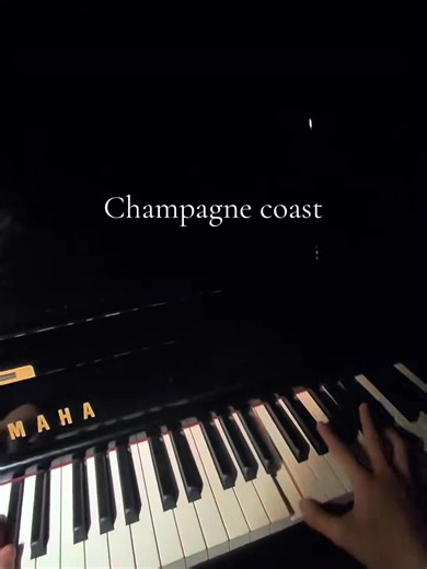 Champagne Coast - Blood Orange Piano Cover
