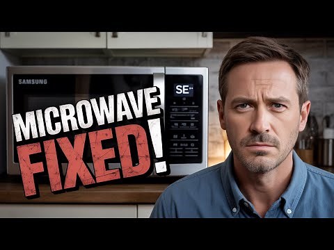 Samsung microwave SE error FIX - Error code meaning and how to solve it!