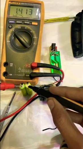 Trimmer Cell Issue Check With Digital Multimeter #trimmer