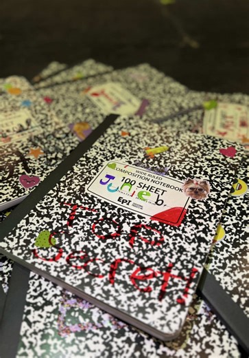 The little moments that make theatre magic 💛 Decorating Junie B. journals = bonding, creativity, and lots of personality (just like Junie 😉). Catch our Mainstage Youth Production Junie B. Jones March 13–22 Tickets go on sale February 13! #juniebjones #rocklincommunitytheatre