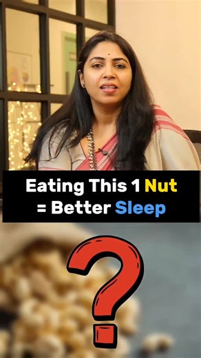 Dr Akhila Pampannanaik Joshi on Instagram: "This one nut can improve your sleep more than sleeping pills. Still waking up tired even after 8 hours of sleep? You might not need melatonin gummies or tablets — just cashews. Yes, really. Cashews are rich in tryptophan — an amino acid that helps your body produce melatonin, the sleep hormone. They’re also full of magnesium and zinc, two nutrients that calm your nervous system and reduce anxiety before bed. Here’s how to use it: ✅ Soak 4–5 cashews in