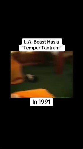 Throwback to My Temper Tantrum from 1991