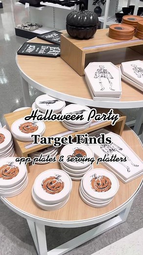 Top Halloween Party Target Finds: Appetizer Plates & Serving Platters