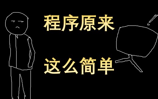 看完就懂，什么是程序？
