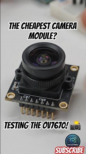 Secrets of the OV7670 VGA Camera Module Revealed! 🚀 #arduino #esp32 #raspberrypicamera #diy #picopc