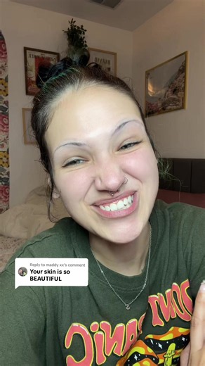 Replying to @maddy xx fortunately everyone can have skin like this with the foundation filter 😂💓 #filters #skincare #acneproneskin #honesty #transparent