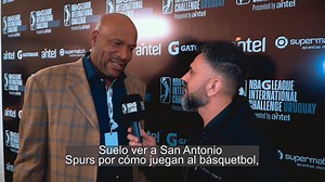 🏀 Ron Harper, leyenda de los Chicago Bulls, habla sobre el #NBAGLIC y nos cuenta cuàles son sus equipos favoritos en la NBA 🏀 | NBA LATAM