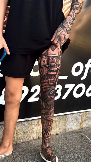 Thiago Alves | Pega esse projeto 🔥 . . . . . . . Tatuador @ju_tatuador012 . . . . . . #tattoo #tatuagem #tatuagemideias #tattooideias #clown #clowntattoo... | Instagram