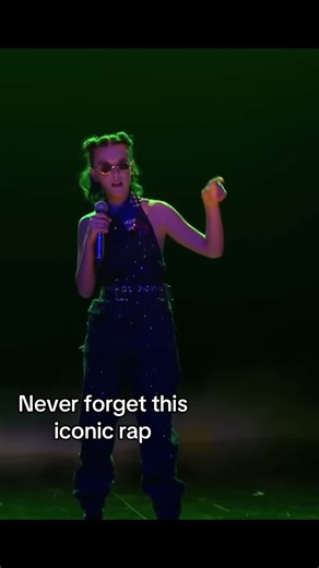 Millie Bobby Brown’s rap on Jimmy Fallon yt #strangerthings #fyp #viral #milliebobbybrown #xybca